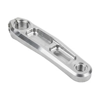 Bras de manivelle de vélo en aluminium 6061 anodisé, pièces de fraisage CNC de précision, usinage CNC personnalisé
