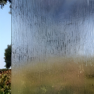 Nhà máy cung cấp trang trí mư<span class=keywords><strong>a</strong></span> Thủy tinh Waterdrop kết cấu hiện đại Thiết kế nội thất thủy tinh trang trí riêng tư thủy tinh - Product Image 2