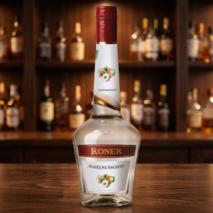 Premium Roner 0.700 Lt <b>Hazelnut</b> Brandy <b>Liqueur</b> 40% Alcohol 6 Bottles Per Box - Product Image 3