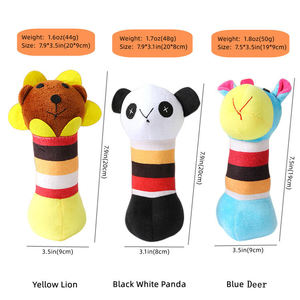 Juguetes de Peluche para Perros de Alta Calidad con Diseño de León y Jirafa, Ecológicos, Estilo de Dibujos Animados, Hechos de Algodón y Plástico - Product Image 5