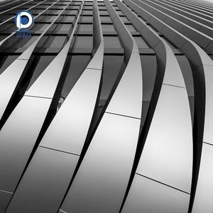 Façade murale rideau en aluminium pour bâtiment commercial avec solutions d'ingénierie personnalisées - Product Image 5