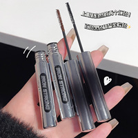 Cappuvini Waterproof Slim Curly & Fine 3D Fiber-Allongement des cils sans cruauté Longue durée Séchage rapide Ne tache pas
