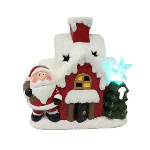 Set villaggio di natale in ceramica-<span class=keywords><strong>case</strong></span> per le <span class=keywords><strong>vacanze</strong></span> in miniatura con ornamenti per <span class=keywords><strong>alberi</strong></span>, decorazioni da tavolo di Natale - Product Image 3