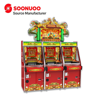 SOONUOO MAGIC FORTUNE GODS Machine à poussoir de pièces, jeu d'arcade commercial, machine de divertissement à monnayeur, prise universelle