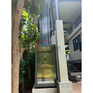 <span class=keywords><strong>Ascensor</strong></span> Hidráulico Compacto para Casa Pequeña, <span class=keywords><strong>Mini</strong></span> Elevador Doméstico para Villa, Cabina de Vidrio, 3 Pisos, Elevador Residencial - Product Image 3