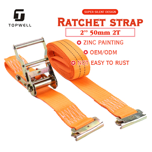 Oem/ODM Ratchet dây đeo 2''50mm làm việc tải 2t e-track Phụ Kiện Móc xe tải chở hàng <span class=keywords><strong>net</strong></span> với dây đeo dài rachet Tie xuống - Product Image 6