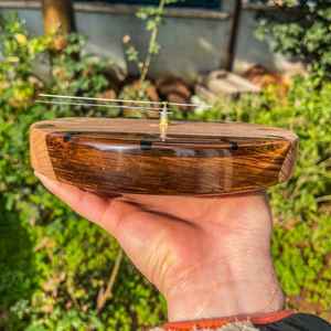 Reloj de Pared Hecho a Mano con Resina y Madera con Elegantes Patrones, Construcción Duradera y Diseño Artístico, Apto para Todos los Estilos de Interiores - Product Image 3