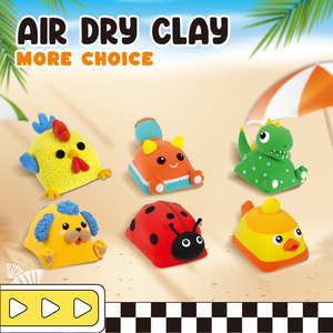 Kit de Pâte à <span class=keywords><strong>Modeler</strong></span> à Séchage à l'Air pour Voitures <span class=keywords><strong>Animaux</strong></span> à Tirer, avec Outils, Pâte Super Légère Non Toxique, Jouet Éducatif pour Enfants, Vente <span class=keywords><strong>en</strong></span> Gros - Product Image 5