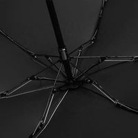 Parapluie de voyage ultra-léger mini pliable en cinq sections, personnalisable avec logo, le plus vendu pour la pluie
