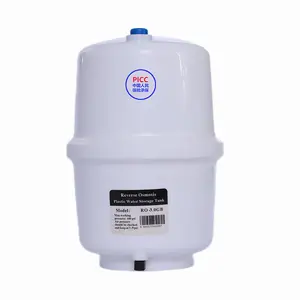 3.0G système d'osmose inverse filtre en plastique réservoir sous pression d'eau RO réservoir d'eau pour la purification à domicile