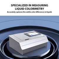 Colorímetro de Líquidos JPT-8003, Escala Gardner Saybolt ASTM D1500, DE<=0.015, Espectrofotómetro de Mesa para Control de Calidad en Petróleo, Químicos y Farmacéutica