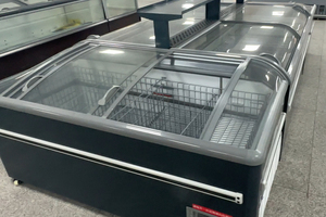 Congélateur coffre Pusen -<span class=keywords><strong>18</strong></span> à contrôle mécanique de la température avec portes coulissantes en verre et étagères réglables pour le stockage en supermarché - Product Image 5