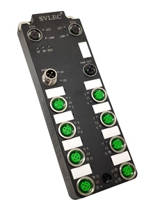 Module d'E/S à distance bibo SVLEC IP67 en plastique industriel M12 8 ports Profinet EtherCAT 16 DO - Product Image 4