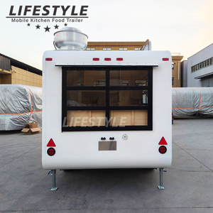 Ngoài Trời Bbq Pizza thực phẩm xe tải Kem Cà Phê Trailer Hot Dog giỏ hàng nhà hàng di động Snack thức ăn nhanh Trailer với nhà bếp đầy đủ - Product Image 5