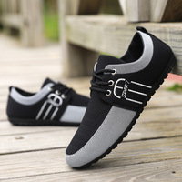 Chaussures en toile pour hommes avec logo personnalisé du fabricant, confortables, respirantes, antidérapantes, pour le travail, décontractées, pour la marche