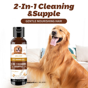Champú de Avena Desodorante, Líquido de Baño <span class=keywords><strong>para</strong></span> Mascotas, Champú Suave Desodorante <span class=keywords><strong>y</strong></span> Aromático <span class=keywords><strong>para</strong></span> Perros <span class=keywords><strong>y</strong></span> Gatos - Product Image 3