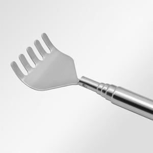 Rascador de espalda telescópico de acero inoxidable, 1 Uds., Clip de bolígrafo telescópico, rascador de espalda portátil, herramienta de masaje de picazón - Product Image 4