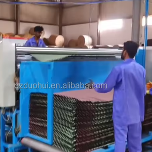 Sóng giấy kraft làm mát <span class=keywords><strong>Pad</strong></span> Máy làm tổ ong <span class=keywords><strong>Pad</strong></span> cellulose <span class=keywords><strong>Pad</strong></span> dây chuyền sản xuất - Product Image 1