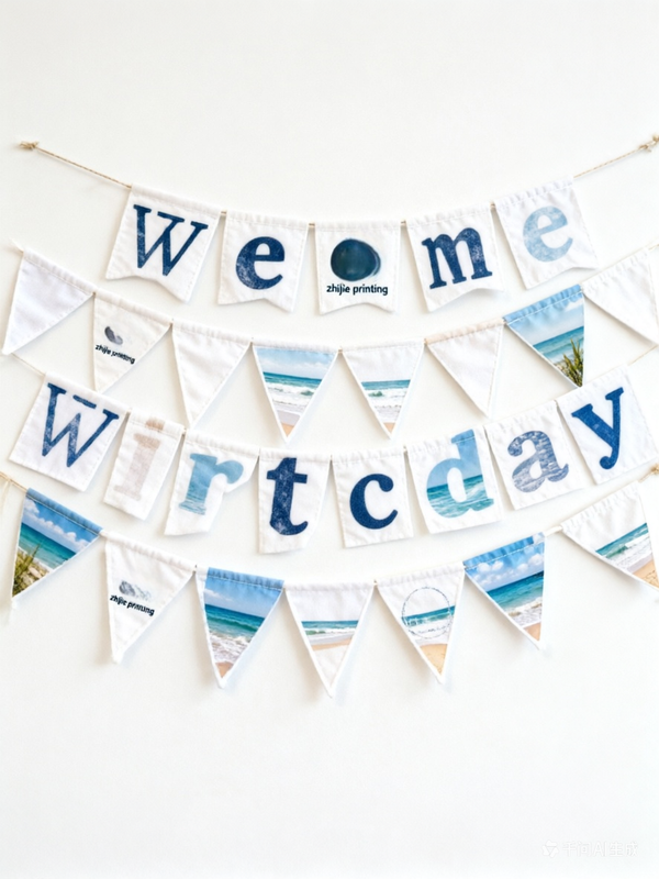 Festival Bunting Banner Pennants Happy Birthday