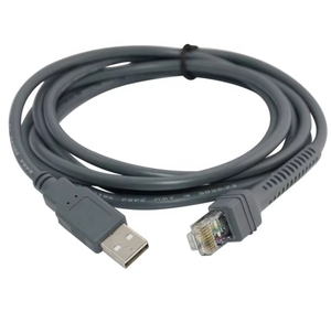 Cable de escáner de código de barras con símbolo USB, 2M, gris, LS2208 2208AP DS3508 <span class=keywords><strong>LI3608</strong></span> - Product Image 6