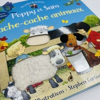 Livre pour enfants personnalisé avec nouveau design Couverture rigide revêtue de carton avec fonction de levage du rabat Couverture rigide enduite de papier d'art offset