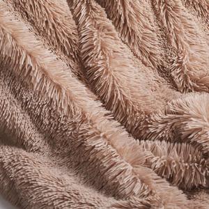 مخصص طباعة مزدوجة طبقة دافئ دافئ رقيق شيربا الصوف طويل الشعر لينة PV الفراء أريكة سرير المنزل بطانية الشتاء رمي - Product Image 3