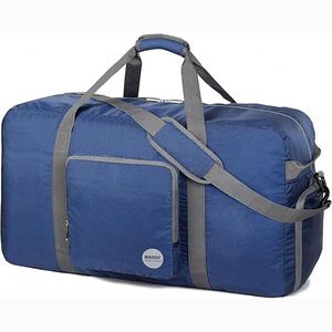 Échantillon gratuit Sac de voyage pliable personnalisé imperméable et résistant aux déchirures avec compartiment pour chaussures pour hommes et femmes - Product Image 2