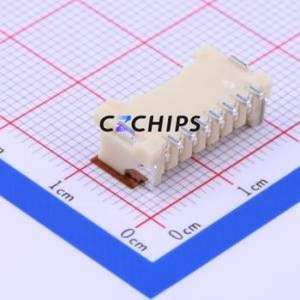 SM07B-PASS-TBT(LF)(SN) Wire-to-Board Pin Header SMD,P=2mm,Horizontal Mount Connector 1x7P 2mm Horizontal Mount PA - Product Image 2