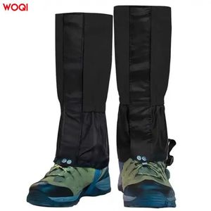 Guêtres de randonnée WOQI en tissu Oxford, coupe-vent, anti-poussière, pour la montagne, la randonnée, le camping, unisexe adulte, protection contre la neige - Product Image 2