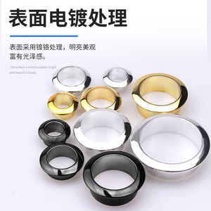 Desktop Cable Hole Cover Round ABS <b>Large</b> Capacity Dustproof For Office <b>Desk</b> Cable Management - Product Image 4