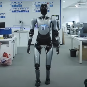 หุ่นยนต์บริการเชิงพาณิชย์จีน AGIBOT หุ่นยนต์บริการแบบโต้ตอบ AGIBOT หุ่นยนต์ฮิวแมนนอยด์ AGIBOT D2 หุ่นยนต์สุนัข ผู้จัดจำหน่าย - Product Image 1