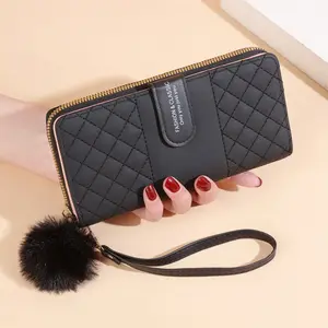 Multifunction Luxury Women's Wallets Long Wallet Female Leather Purse ID Card Holder Women Purses Ladies Clutch Phone Bag Purse