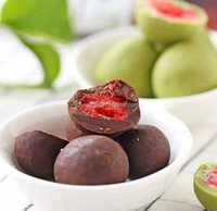 Bonbons Gommeux aux Fruits et Noix, Substitut de Lait au Beurre de Cacao Matcha, aux Fraises Entières Lyophilisées, 15g, Boîte – Nouveauté Très Demandée