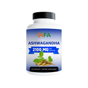 Cápsulas de Ashwagandha de Alta Calidad al por Mayor, Ayuda a Mejorar el Estado de Ánimo, Mejora la Calidad Física, Promueve la Desintoxicación - Product Image 1