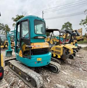 Original Japonés Usado para Miniexcavadora KX135 de 3.5 Toneladas con Bomba de Motor y PLC - Alta Eficiencia - Product Image 5