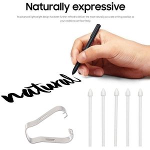 Per <span class=keywords><strong>Samsung</strong></span> <span class=keywords><strong>Galaxy</strong></span> Tab S8 / S7 / <span class=keywords><strong>S6</strong></span> / <span class=keywords><strong>Galaxy</strong></span> Note20 / Note10 / S23 Ultra / S22 Ultra 6 in 1 stilo penne di ricambio - Product Image 3
