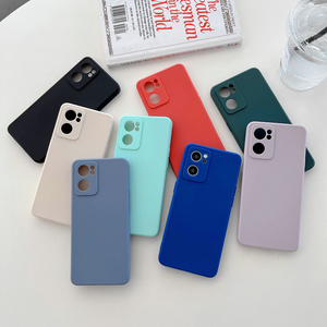 Cover colorata antiurto per Realme <span class=keywords><strong>C53</strong></span> 14 PRO + 5G C75 GT 6 C61 C63 C65 C67 NARZO N53 C55 custodia protettiva per telefono in Silicone liquido - Product Image 2