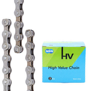 <span class=keywords><strong>Cadena</strong></span> de <span class=keywords><strong>bicicleta</strong></span> de montaña en caja de 6/7/8 velocidades, <span class=keywords><strong>cadena</strong></span> universal de <span class=keywords><strong>bicicleta</strong></span> de una sola velocidad, opción de cambio de 21/24 velocidades - Product Image 1