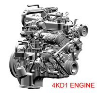 Yeni Qingling T28 Pikap Kamyon ISUZU 4KD1 Dizel Motor Parçaları 4x2 4x4 Kargo Vanı Dmax Medal