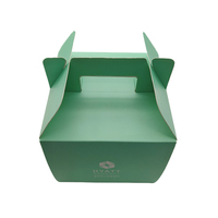 Boîtes à pâtisserie personnalisées portables écologiques pour gâteaux mille-feuilles, desserts, emballages de pâtisserie, boîtes en carton pour