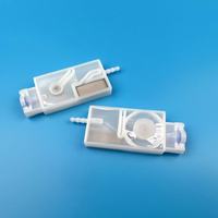 Nouveau tampon encreur transparent en plastique pour encre éco-solvant compatible avec les têtes d'impression I3200, I1600, Xp600, Tx800, Dx5