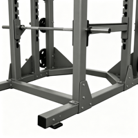 Machine à ramer commerciale réglable pour l'entraînement de la force dorsale, construction en acier de haute qualité, garantie 5 ans