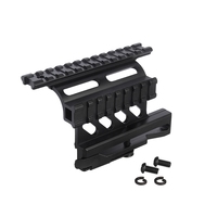 Support de lunette tactique Yunqi double face 8 emplacements en alliage d'aluminium