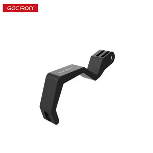 Support de fixation de phare en alliage d'aluminium spécialement conçu Gaciron H21B pour vélo pliant <span class=keywords><strong>Brompton</strong></span>, 100 °   Réglage, Noir - Product Image 6