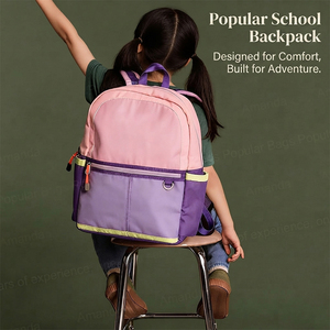 <span class=keywords><strong>Zaino</strong></span> Scolastico Alla Moda, Leggero, Morbido e Impermeabile per Bambini e Studenti, in Tessuto Oxford - Product Image 4