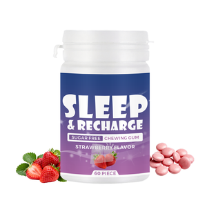 Gommes à mâcher OEM/ODM à marque privée (<span class=keywords><strong>60</strong></span> pièces) pour le sommeil et la relaxation, pour hommes et femmes, favorisant la relaxation profonde et le soutien nocturne - Product Image 2
