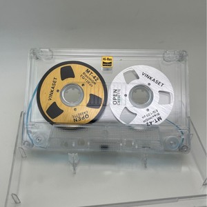 Cinta de casete transparente de bobina abierta con núcleo metálico, 50 minutos, Tipo I, para grabación, regalos DIY, recuerdos de boda - Product Image 5