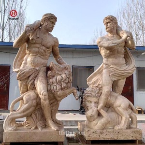Personalizada Mitología <span class=keywords><strong>Griega</strong></span> Personaje <span class=keywords><strong>Escultura</strong></span> Hércules Mármol <span class=keywords><strong>Escultura</strong></span> Para La Venta - Product Image 4
