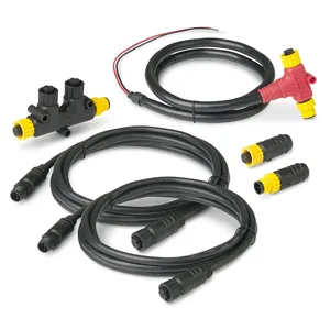 Marine ip67 waterproof M12 connector male female 5 6 pin NMEA2000 T- connector nmea 2000