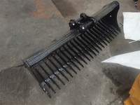 Mini Excavator Sieve Rake Bucket Skeleton Bucket Lebar 1300mm